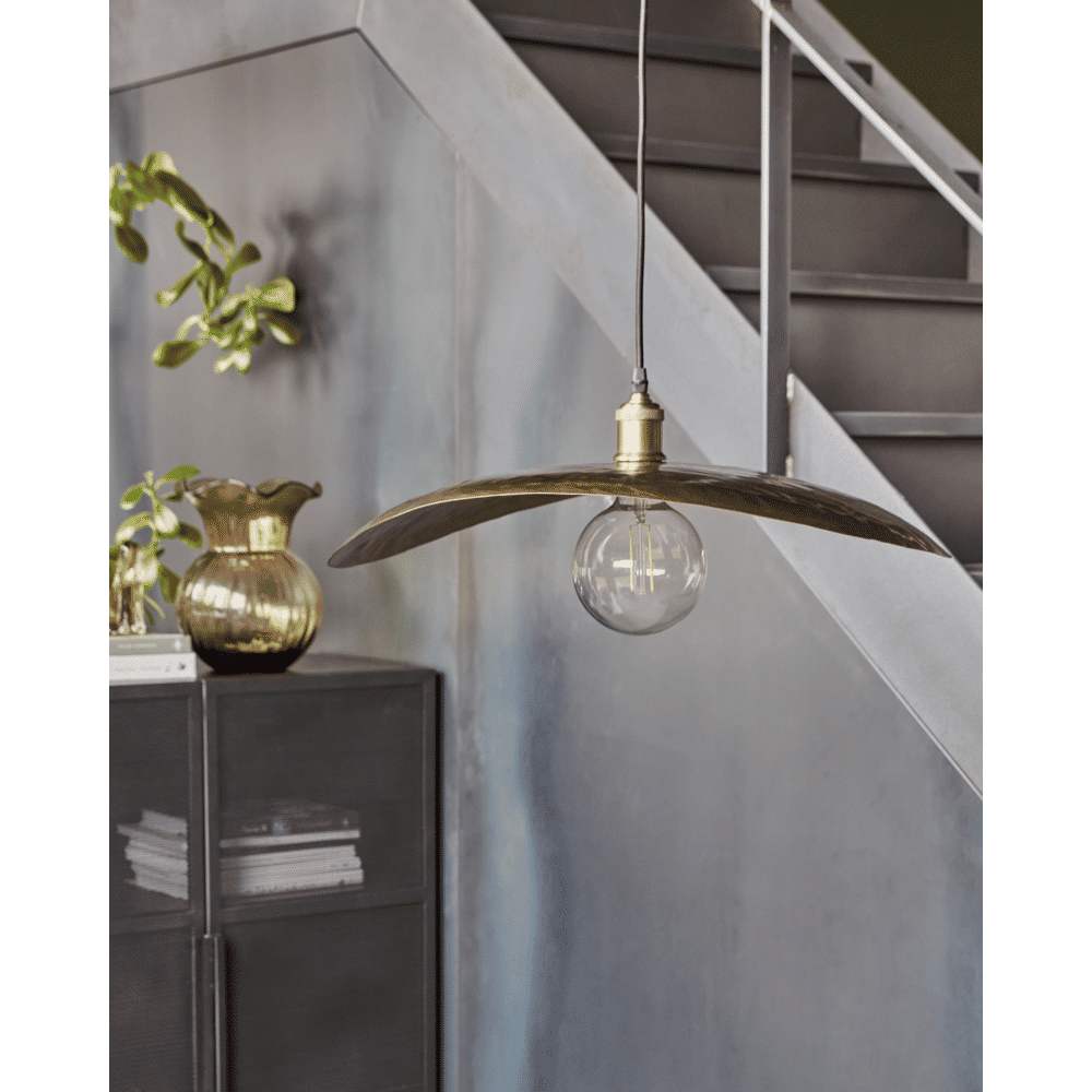 HDHatt Lampenschirm - antikes Messing - Lampenschirme - ALVAHOME