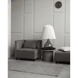 HDHazel Night Pouf - grau/braun - Poufs - ALVAHOME