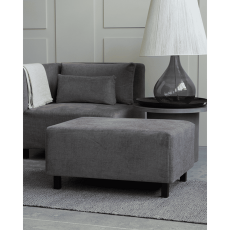 HDHazel Night Pouf - grau/braun - Poufs - ALVAHOME