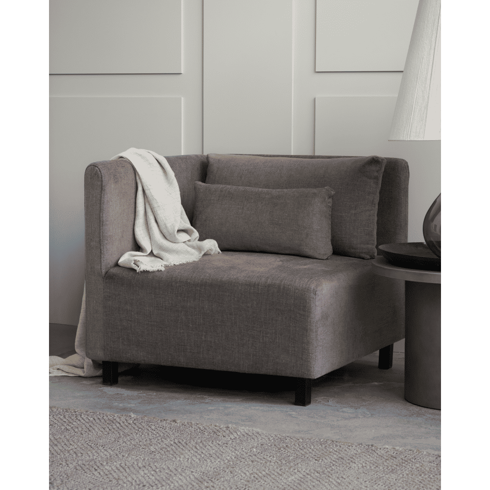 HDHazel Night Sofa Eckteil - grau/braun - Ecksofas - ALVAHOME