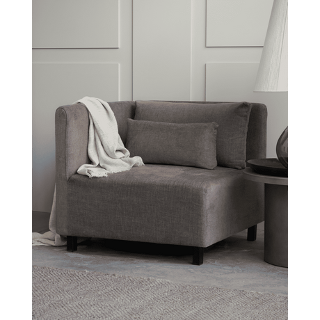 HDHazel Night Sofa Eckteil - grau/braun - Ecksofas - ALVAHOME