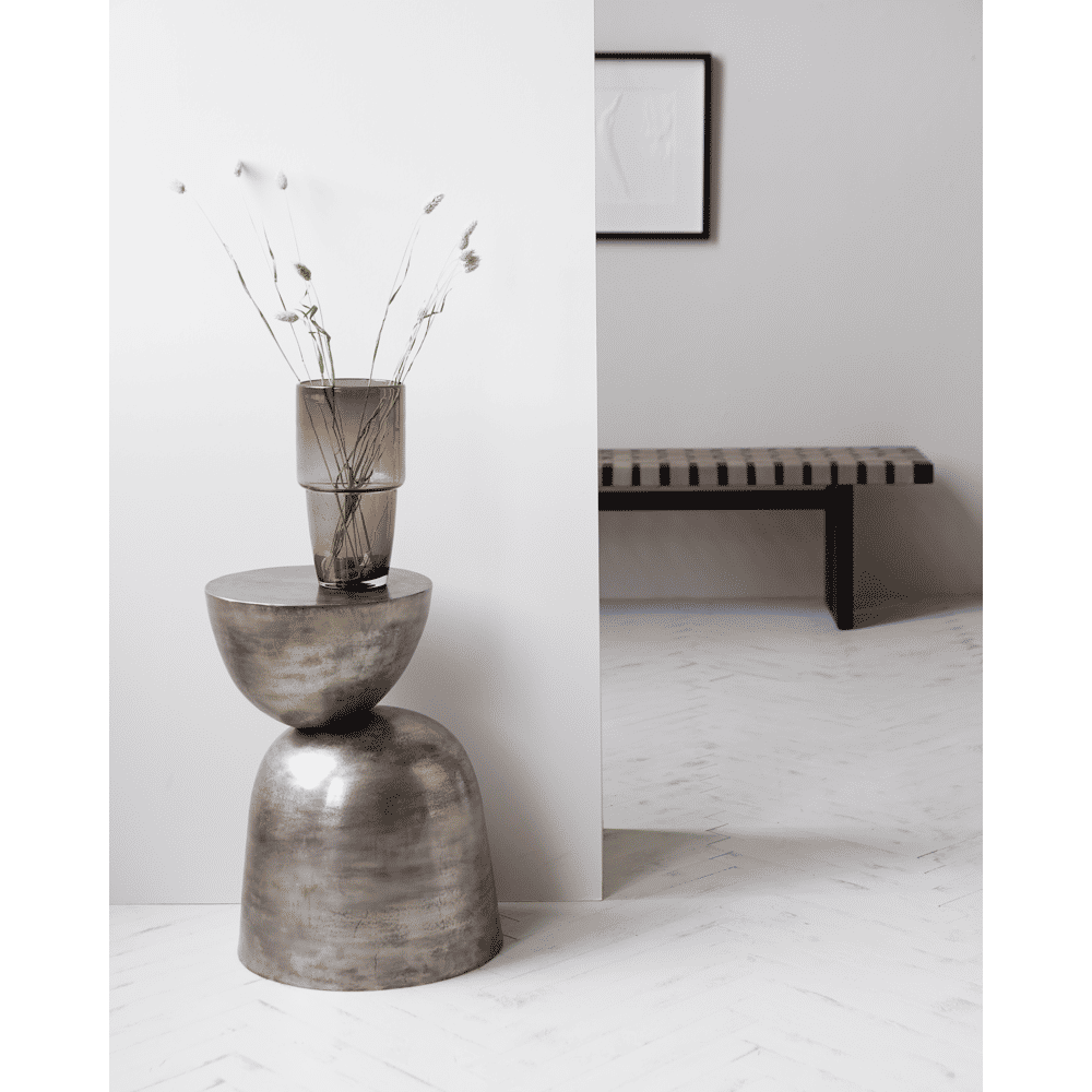 HDHeena Beistelltisch - oxidiertes metall - Beistelltische - ALVAHOME