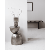 HDHeena Beistelltisch - oxidiertes metall - Beistelltische - ALVAHOME