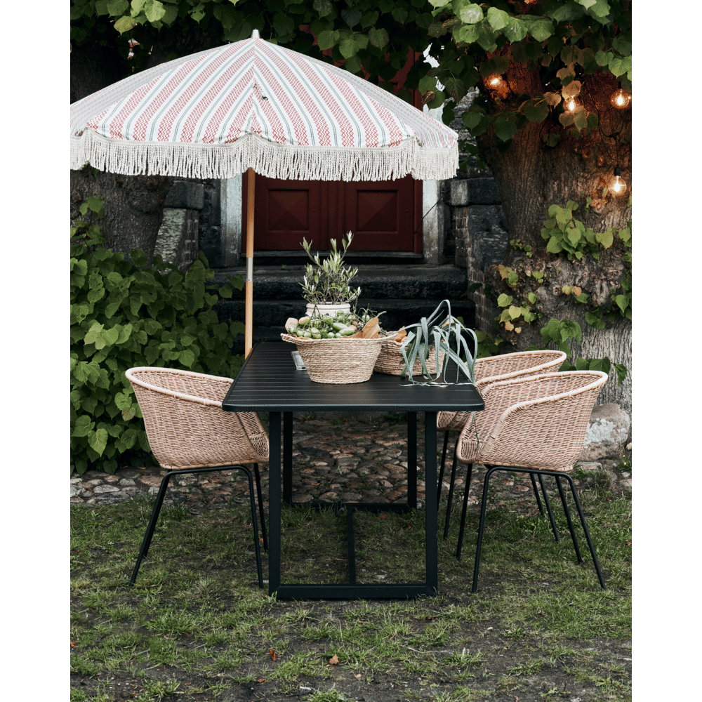 HDHelo Tisch - schwarz - Outdoor - Esstische - ALVAHOME