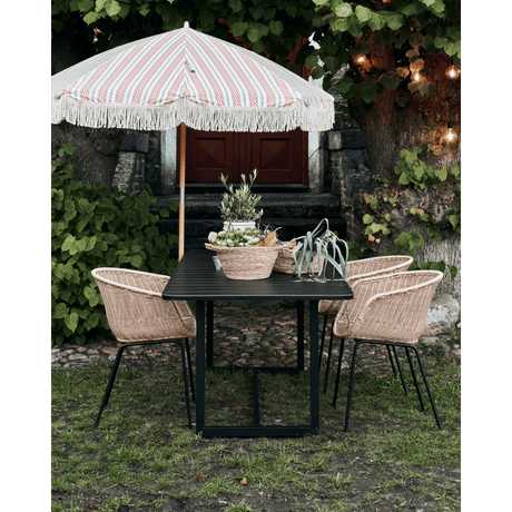 HDHelo Tisch - schwarz - Outdoor - Esstische - ALVAHOME
