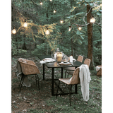 HDHelo Tisch - schwarz - Outdoor - Esstische - ALVAHOME