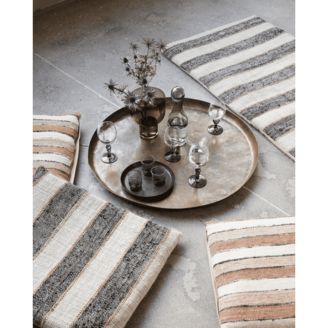 HDJhansi Tablett - antikes Messing - finish - Tabletts - ALVAHOME