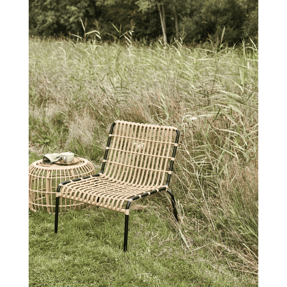 HDLoka Lounge - Sessel - natur - Outdoor Lounge - Sessel - ALVAHOME