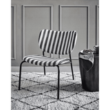 HDLonga Lounge - Sessel - schwarz/weiß - Lounge - Stühle - ALVAHOME