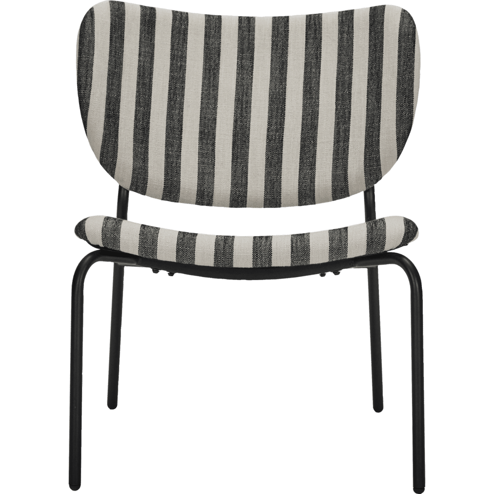 HDLonga Lounge - Sessel - schwarz/weiß - Lounge - Stühle - ALVAHOME