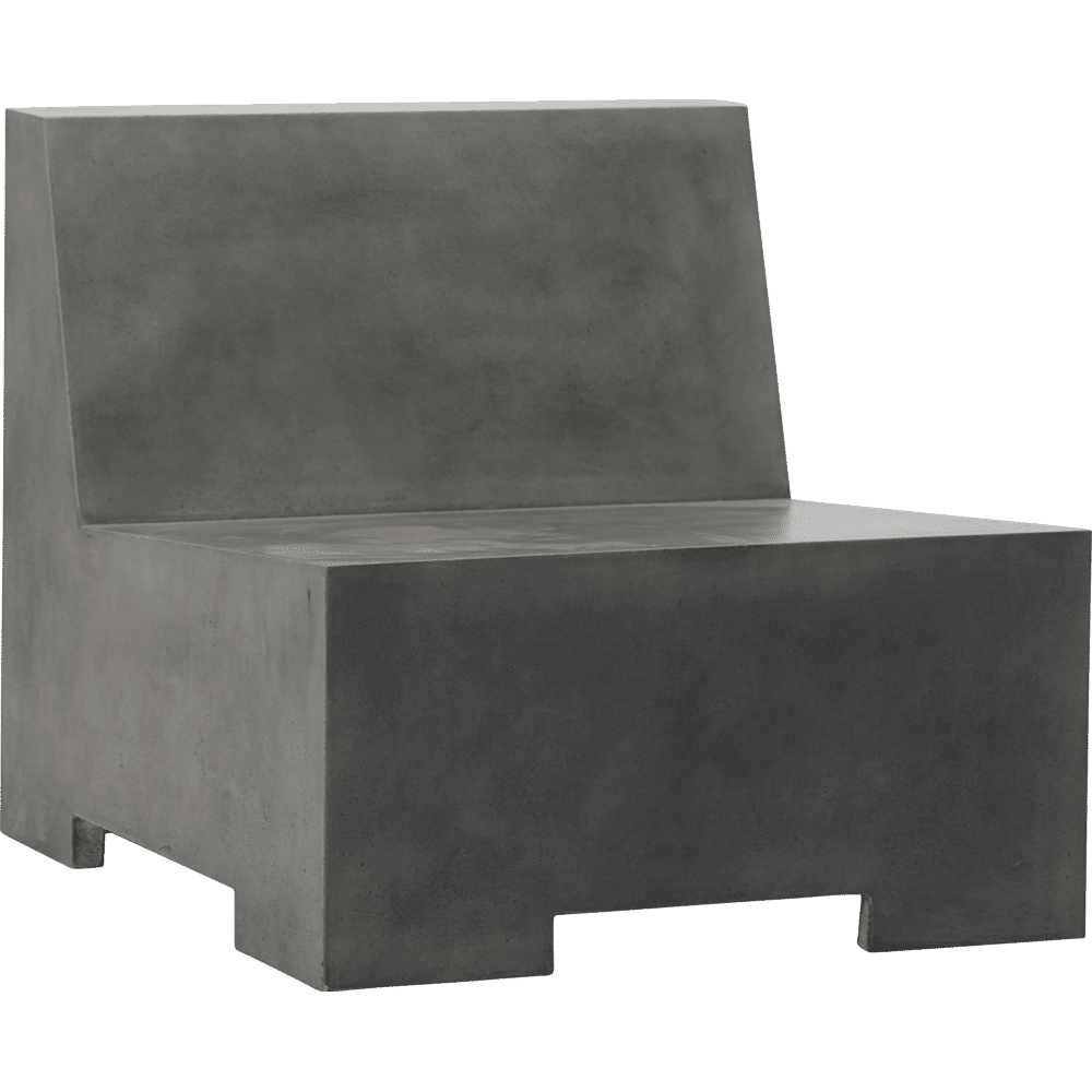 HDLoun Lounge - Sessel - grau - Outdoor Lounge - Sessel - ALVAHOME