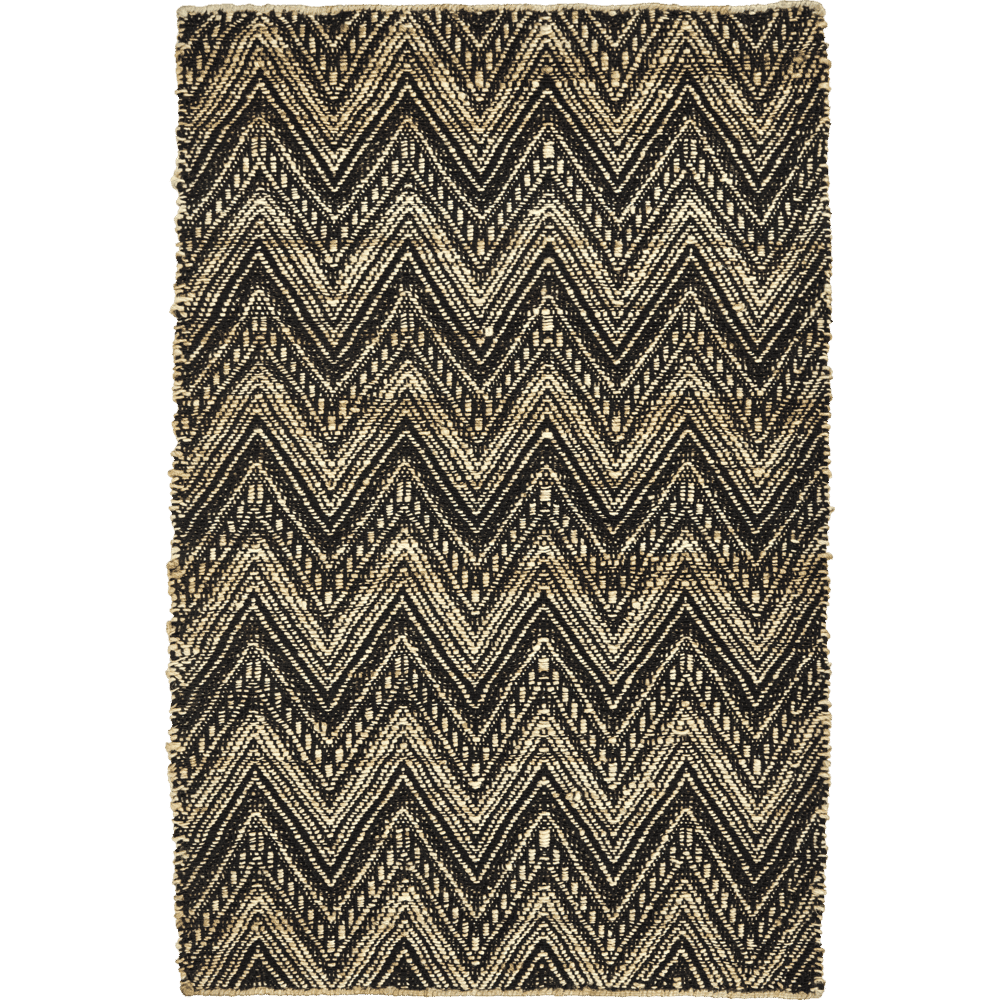 HDMonta Teppich - schwarz/natur - Teppiche - ALVAHOME