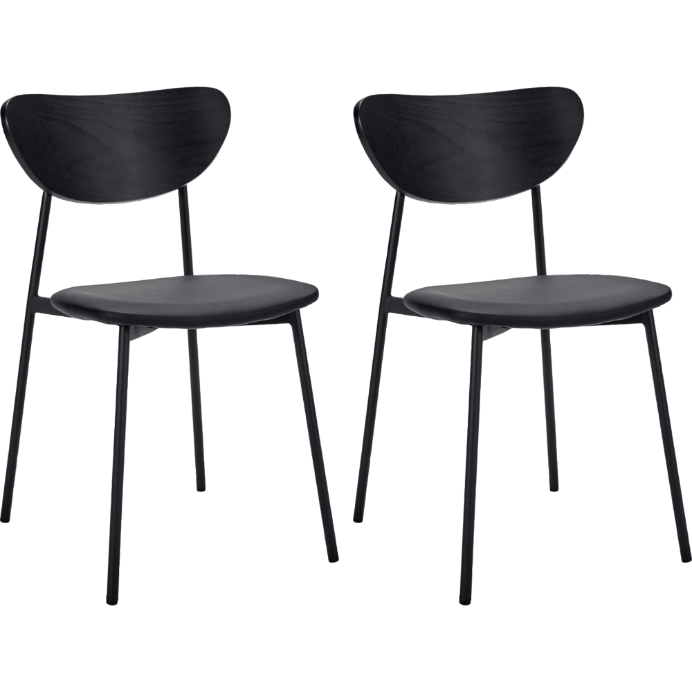 HDMust Chairs - schwarz - Essstühle - ALVAHOME
