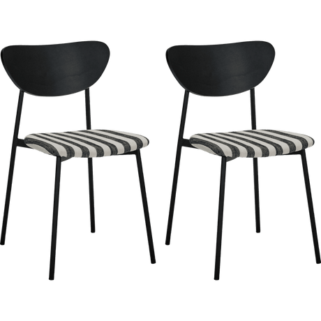 HDMust Chairs - schwarz/weiß - Essstühle - ALVAHOME