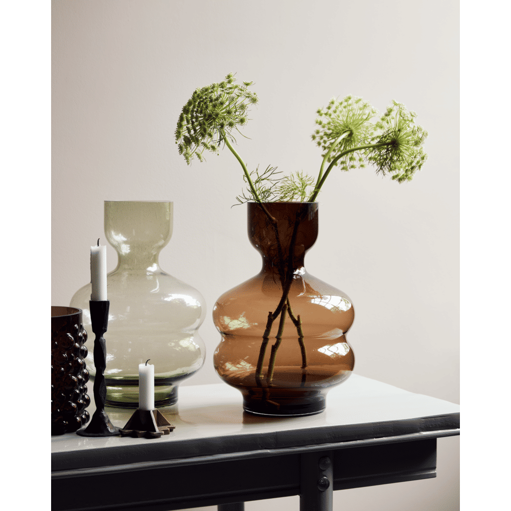 HDOrgani Vase - amber - Vasen - ALVAHOME
