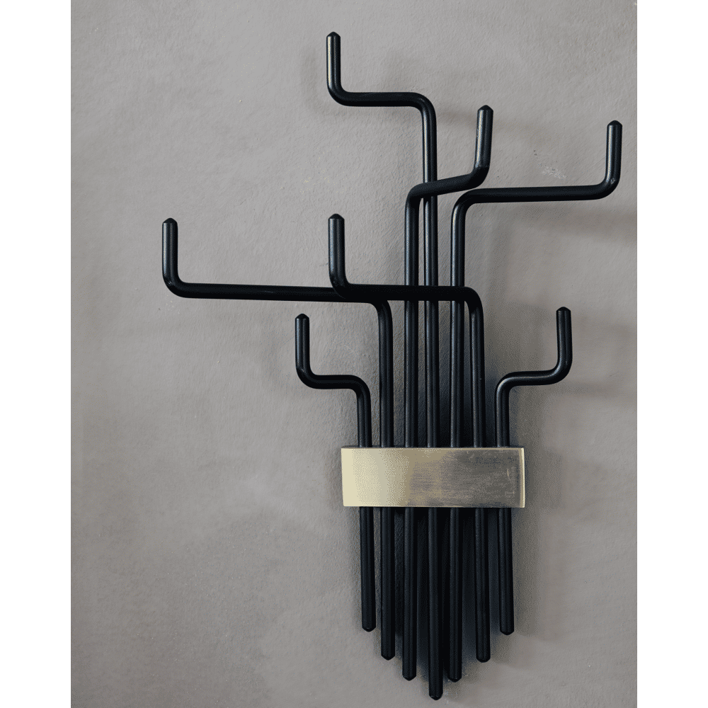 HDPipes Haken - schwarz - Garderoben - ALVAHOME