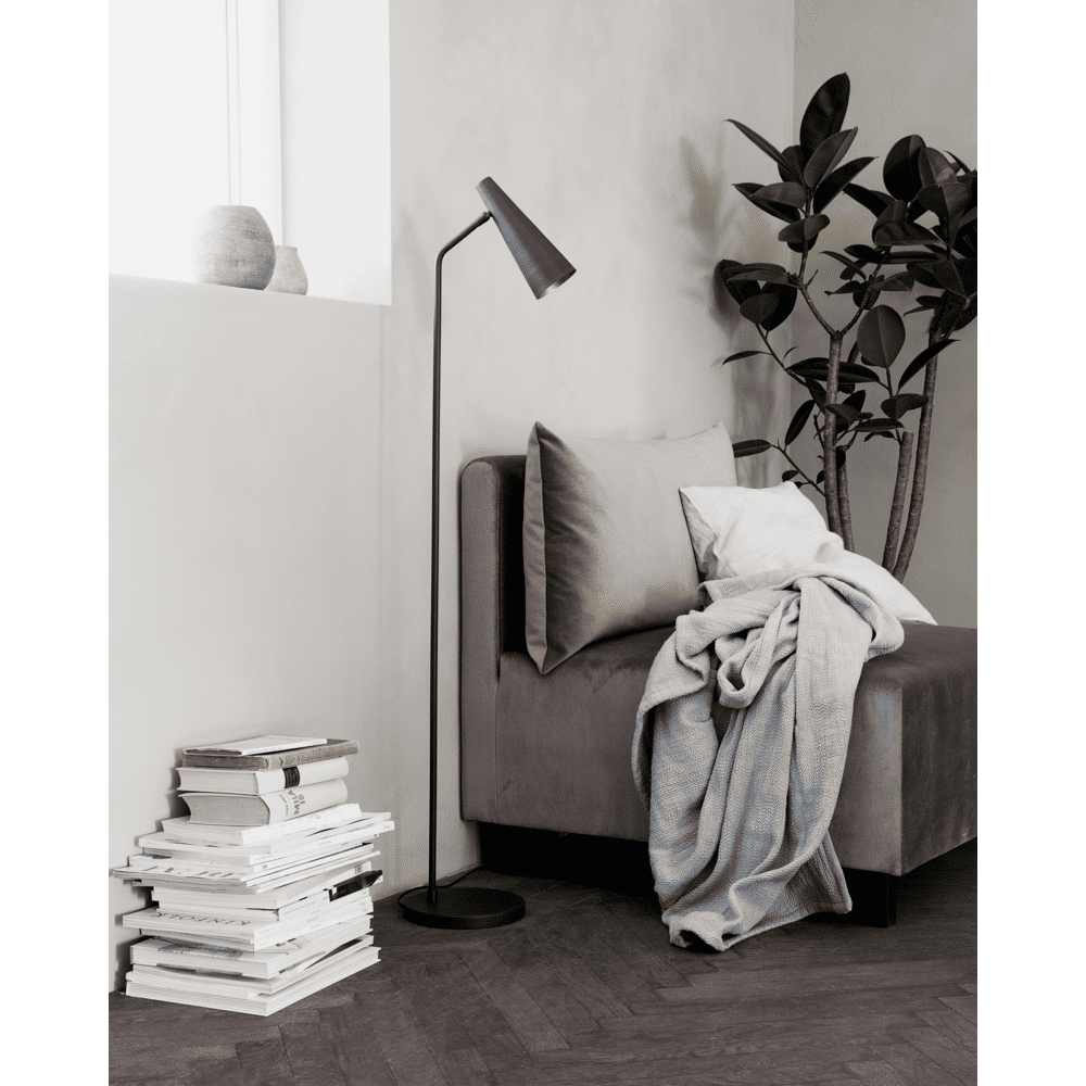 HDPrecise Stehlampe - mattschwarz - Stehlampen - ALVAHOME