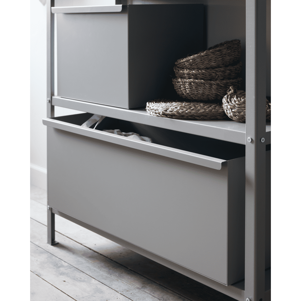 HDRack Aufbewahrung für Regal - grau - Regale - ALVAHOME