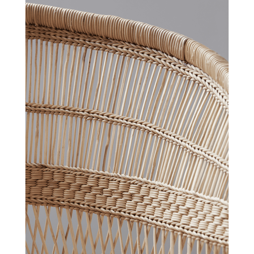 HDRika Stuhl mit Armlehne - natur - Lounge - Stühle - ALVAHOME