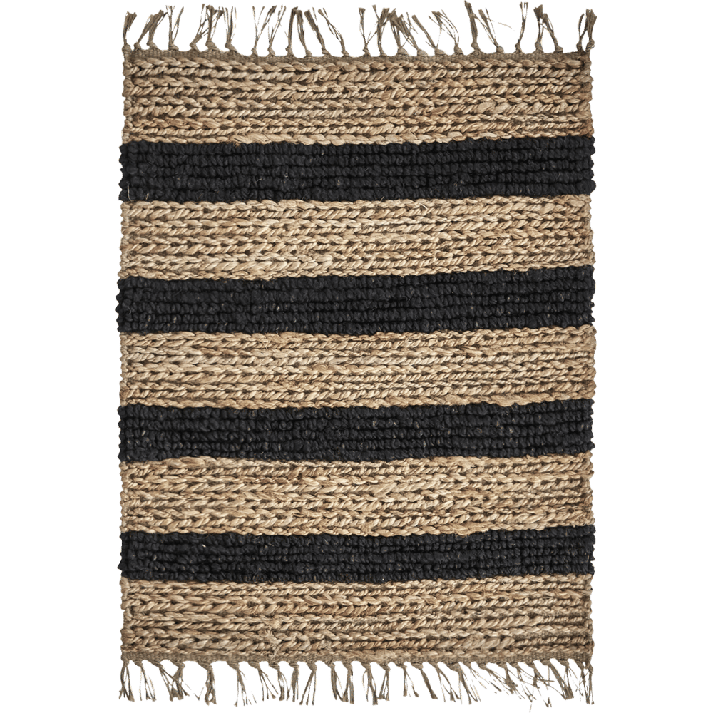 HDRimi Teppich - natur/schwarz - Teppiche - ALVAHOME