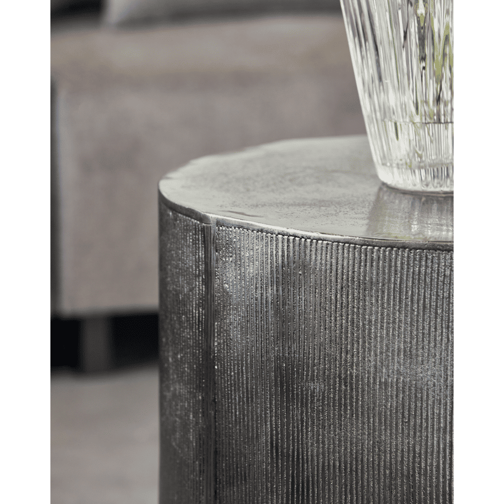 HDRota Couchtisch - gebürstetes silber - Couchtische - ALVAHOME