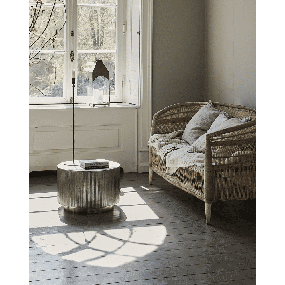 HDRota Couchtisch - gebürstetes silber - Couchtische - ALVAHOME