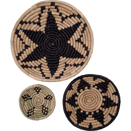 HDSila Deko - Tablett - natur/schwarz - Tabletts - ALVAHOME