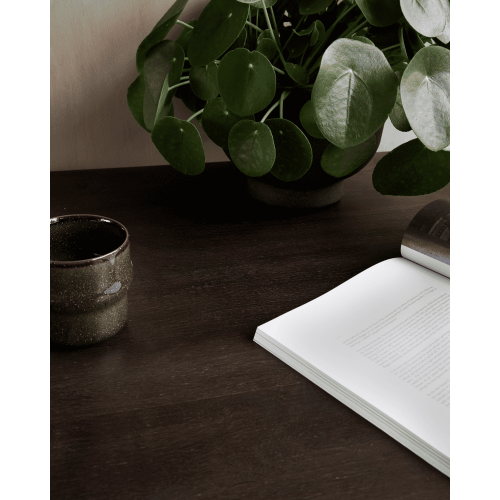 HDSlated Tisch - schwarze Beizung - Esstische - ALVAHOME