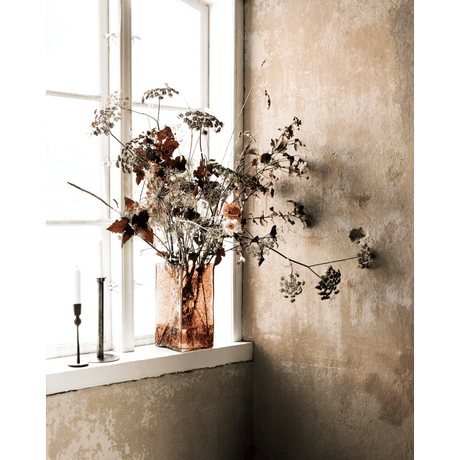 HDSquare Vase - amber - Vasen - ALVAHOME