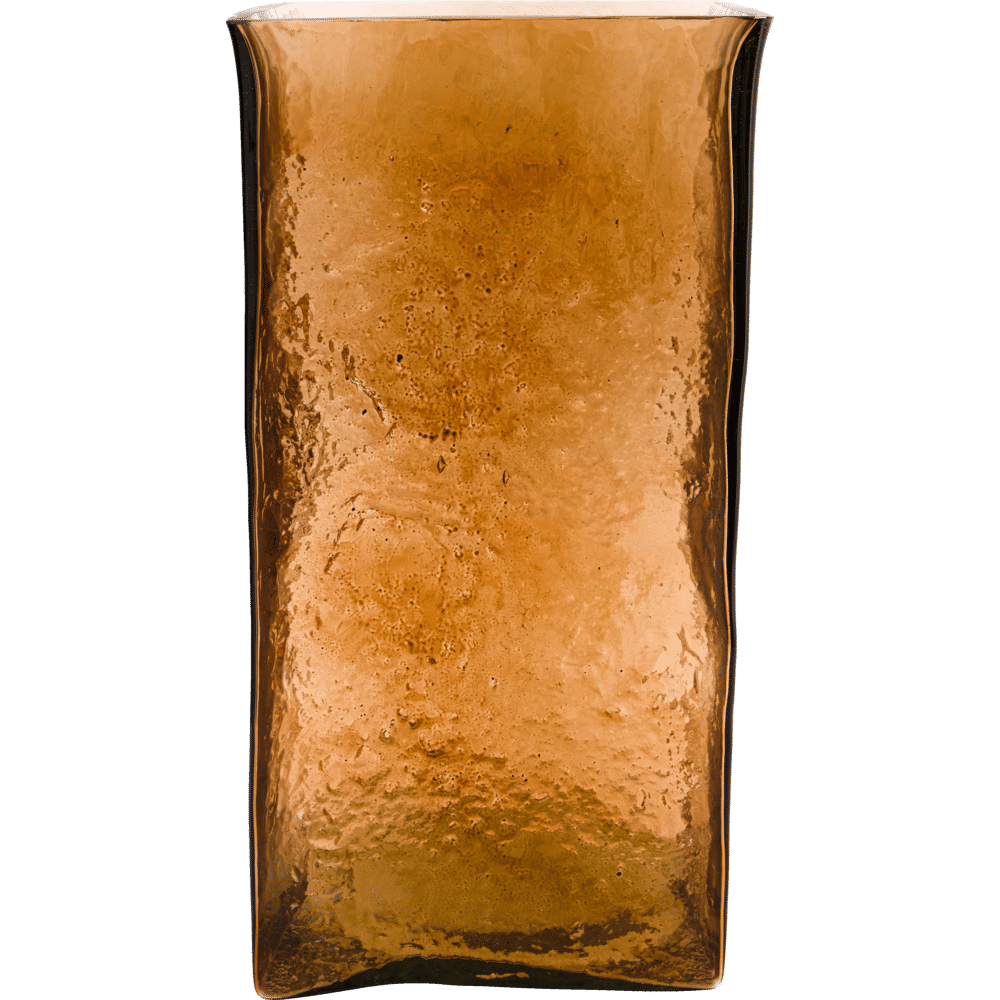 HDSquare Vase - amber - Vasen - ALVAHOME