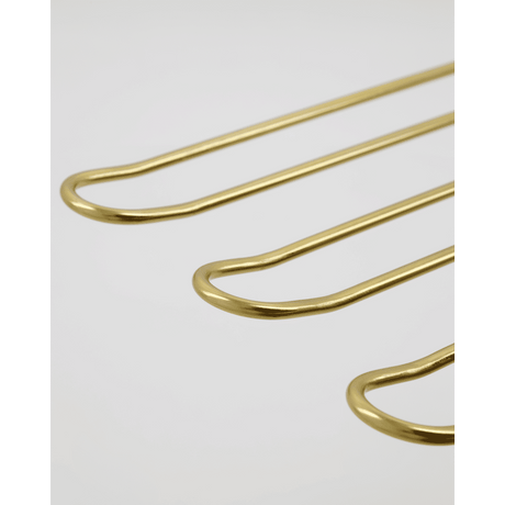 HDStilio Glass rack - antikgoldenes finish - Regale - ALVAHOME