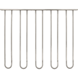 HDStilio Glass rack - antiksilber - finish - Regale - ALVAHOME