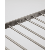 HDStilio Glass rack - antiksilber - finish - Regale - ALVAHOME