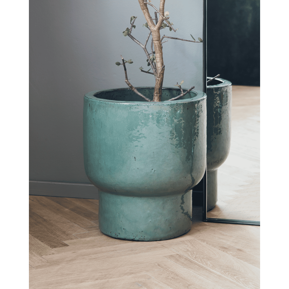 HDTerra Blumentopf - grün - Outdoor - Blumentöpfe - ALVAHOME