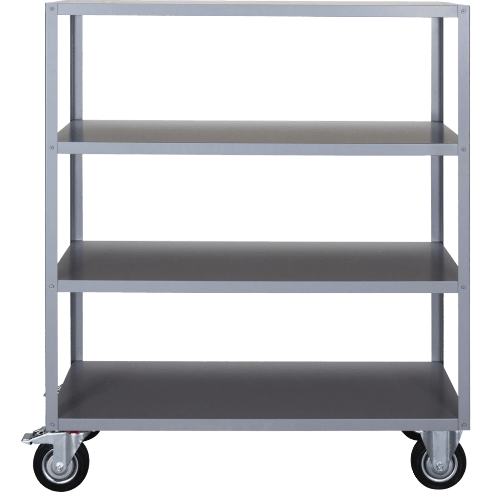 HDTrolley Regal mit 4 Rollen - grau - Regale - ALVAHOME