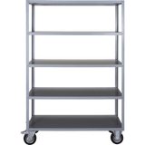 HDTrolley Regal mit 4 Rollen - grau - Regale - ALVAHOME