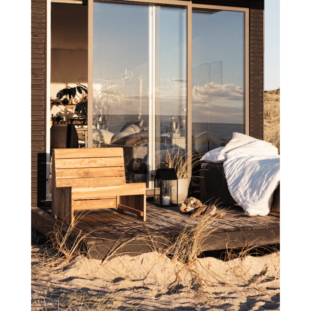 HDWoodie Lounge - Sessel - natur - Outdoor Lounge - Sessel - ALVAHOME