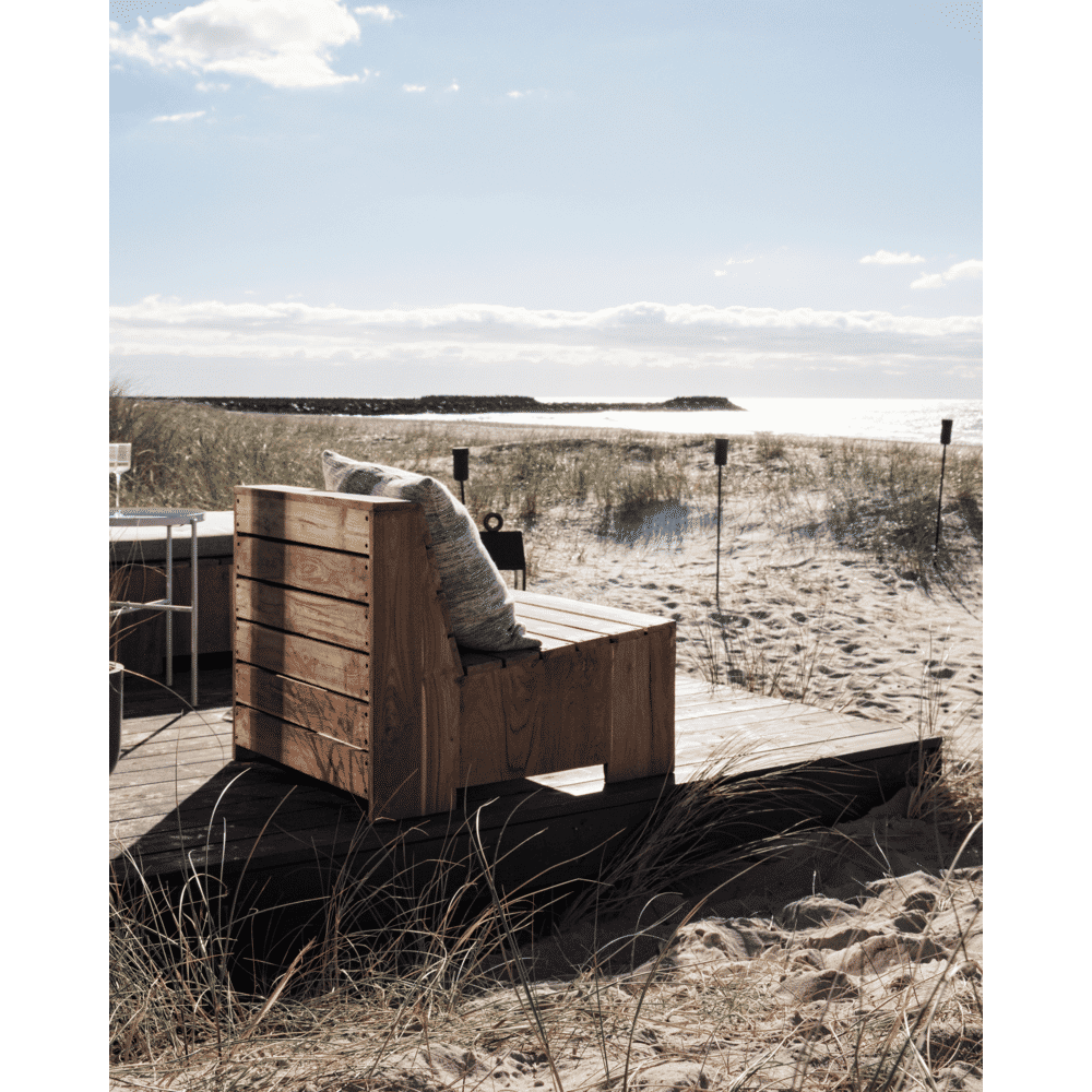 HDWoodie Lounge - Sessel - natur - Outdoor Lounge - Sessel - ALVAHOME