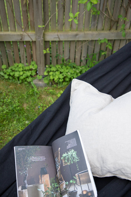 Hedvig Hängematte - schwarz/Polyester - Hängematten - ALVAHOME