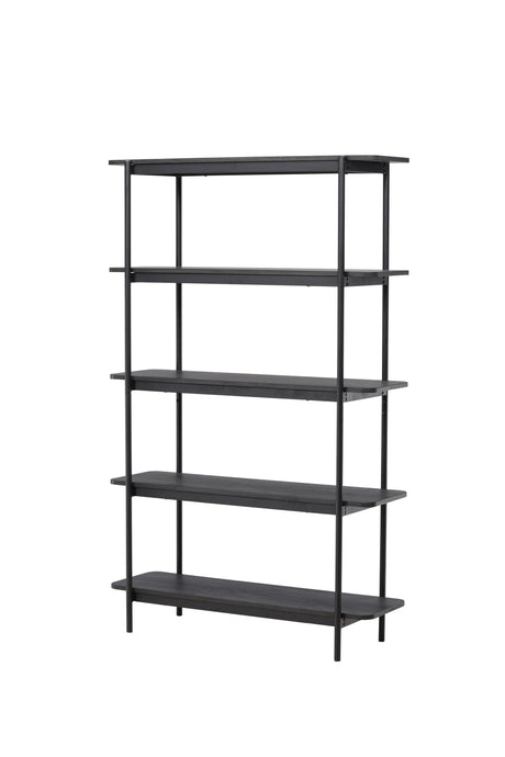 Heim Regal - schwarz/MDF - Regale - ALVAHOME