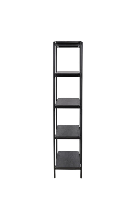 Heim Regal - schwarz/MDF - Regale - ALVAHOME