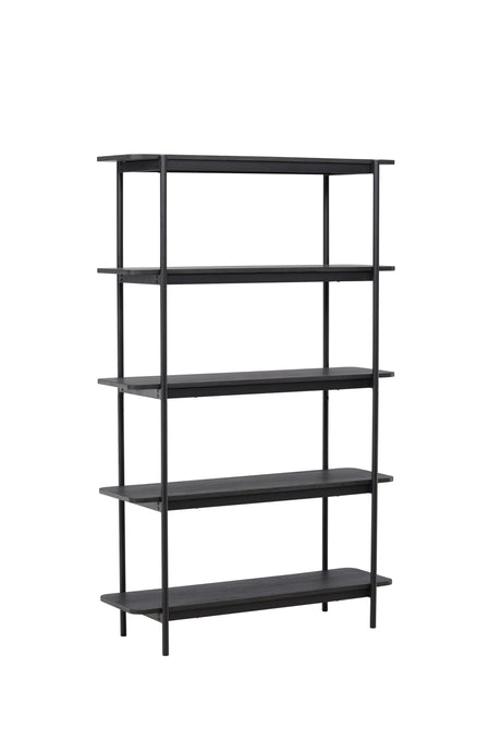 Heim Regal - schwarz/MDF - Regale - ALVAHOME