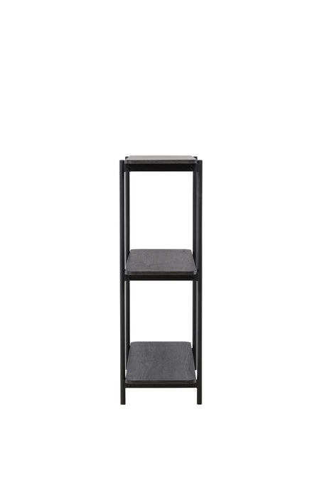 Heim Regal - schwarz/MDF - Regale - ALVAHOME
