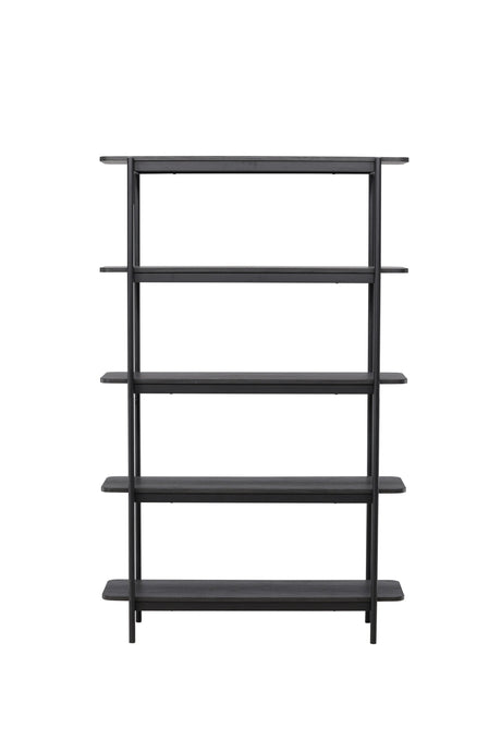 Heim Regal - schwarz/MDF - Regale - ALVAHOME