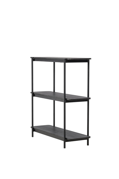 Heim Regal - schwarz/MDF - Regale - ALVAHOME