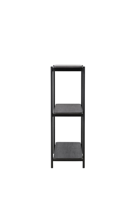 Heim Regal - schwarz/MDF - Regale - ALVAHOME