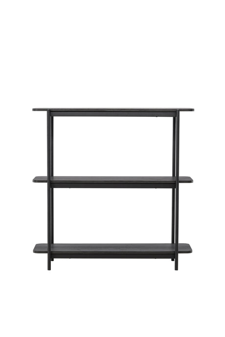 Heim Regal - schwarz/MDF - Regale - ALVAHOME