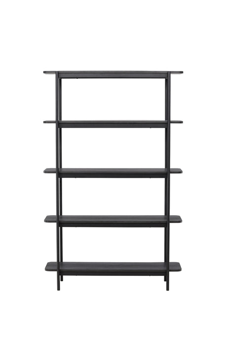 Heim Regal - schwarz/MDF - Regale - ALVAHOME