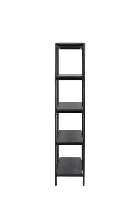 Heim Regal - schwarz/MDF - Regale - ALVAHOME