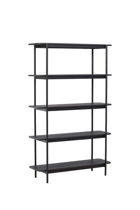 Heim Regal - schwarz/MDF - Regale - ALVAHOME